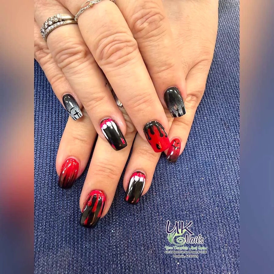 Nail art design Oct 6